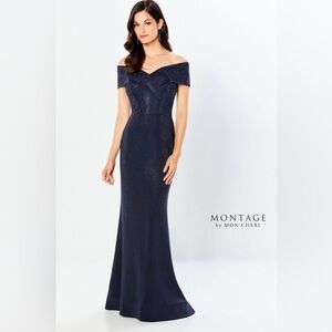 Montage by Mon Cheri - 220949 Jersey Beaded Gown